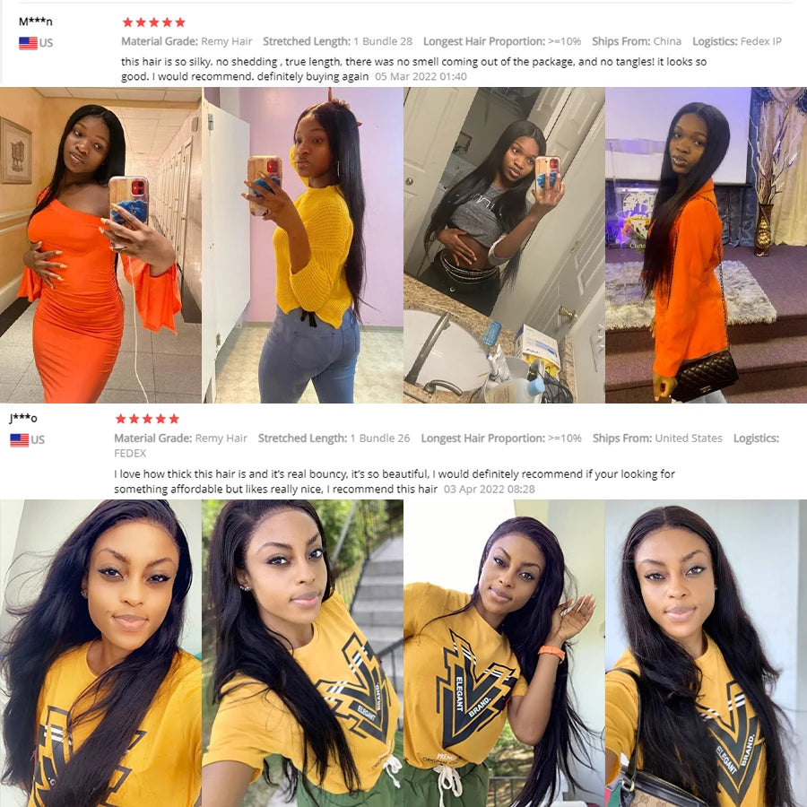 Arwa 26Inch Human Hair Bundles 10A Brazilian Raw Hair Weave Bundles 30 38 40 Inch Straight Human Hair Bundles Hair Extensions